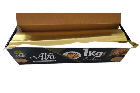 Butter Paper, Golden Foil Butter Roll, Silver Foil Butter Rool