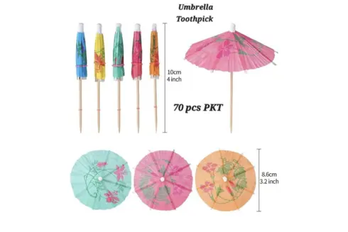 Fancy Cocktail or Fruit Picks