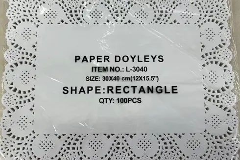 Fancy Dollie Paper & Fancy Table Mats (6)