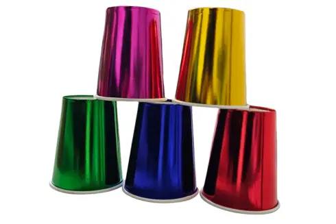 Metallic Paper Glass