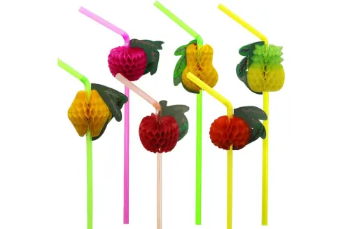 Multiple Varieties of Straws