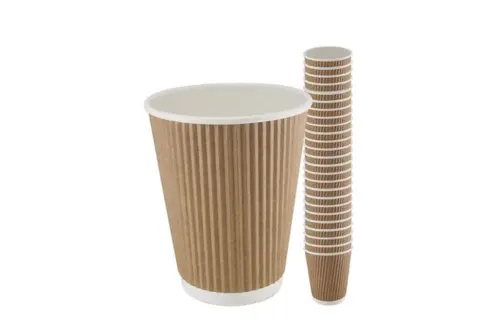 Ripple Paper Tea & Coffee Cups & Double Wall