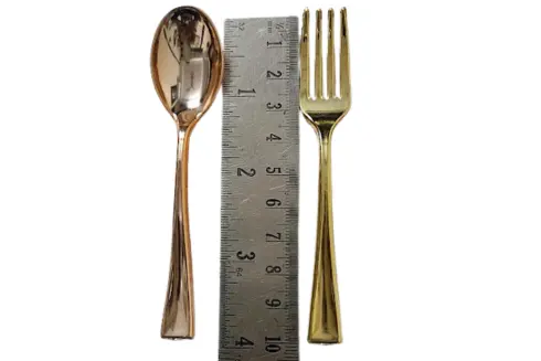 Rose Gold and Golden Cutlery